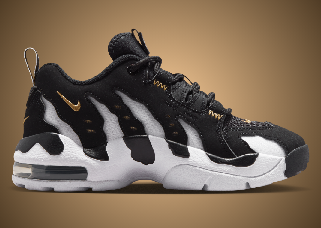 Nike DT Max '96 Black Metallic Gold - Medial