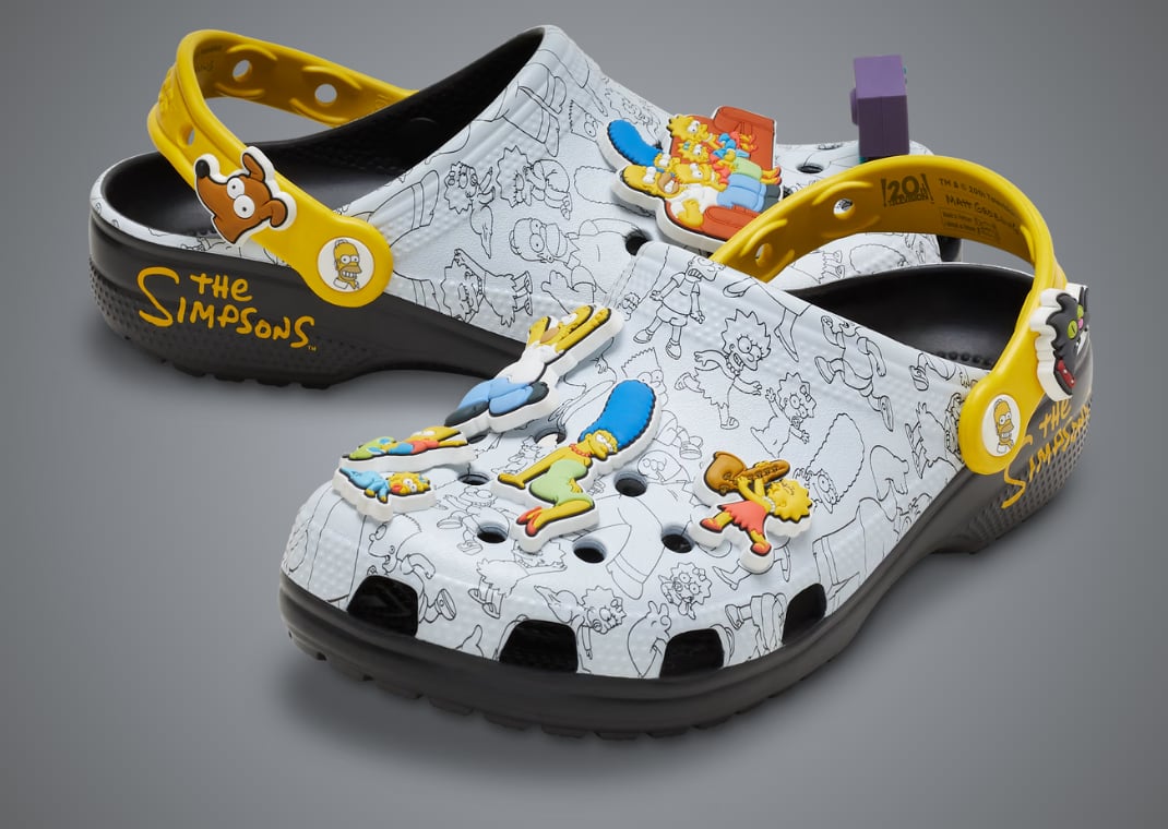The Simpsons x Crocs Classic Clog Intro Sequence