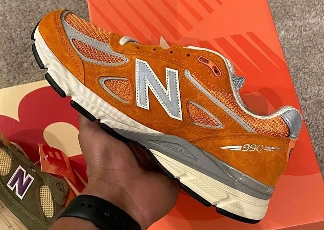 Aime Leon Dore x New Balance 990v4 Red Clay