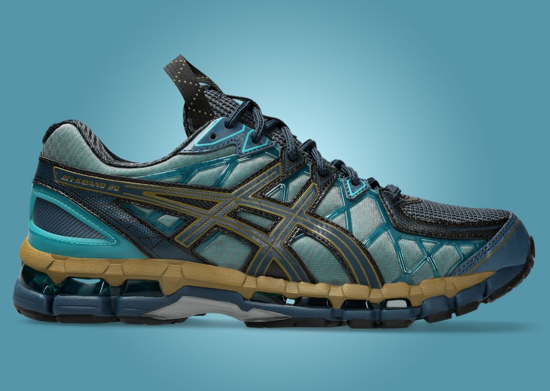 Kiko Kostadinov x Asics UB10-S Gel Kayano 20 Indigo Gunmetal Lateral