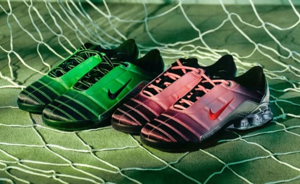Forget-Me-Nots and Nike are Dropping Two Colorways of the Hybrid T90 Shox Magia
