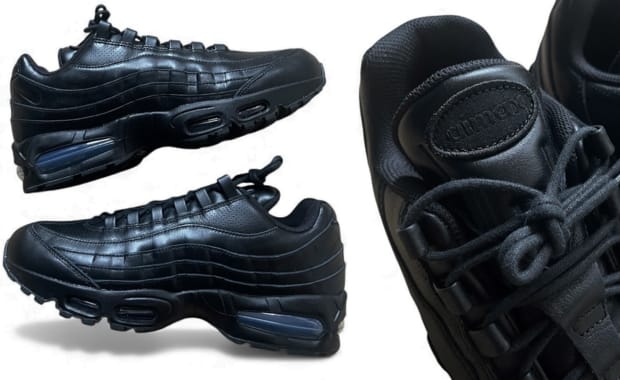 A Luxe Triple Black Leather Nike Air Max 95 Big Bubble Hits Shelves Holiday 2025