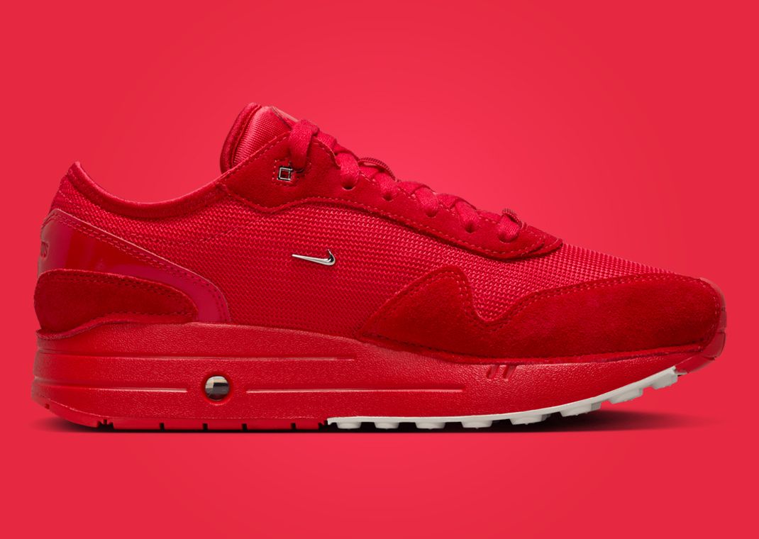Jacquemus x Nike Air Max 1 '86 OG Dark Red (W) Medial