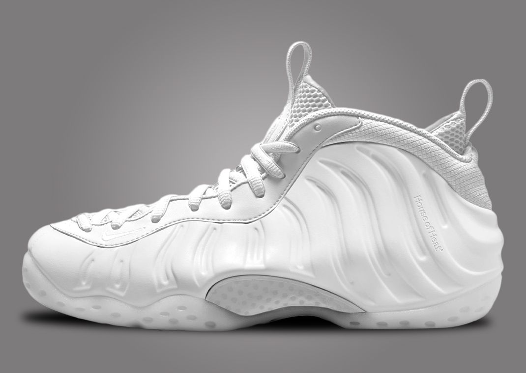 Foamposite white online