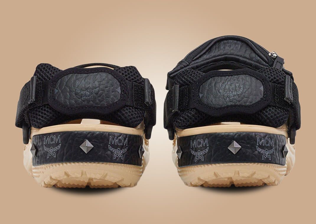 MCM and Crocs 2.0 Bring Luxe Leather to Tan and Green Clogs