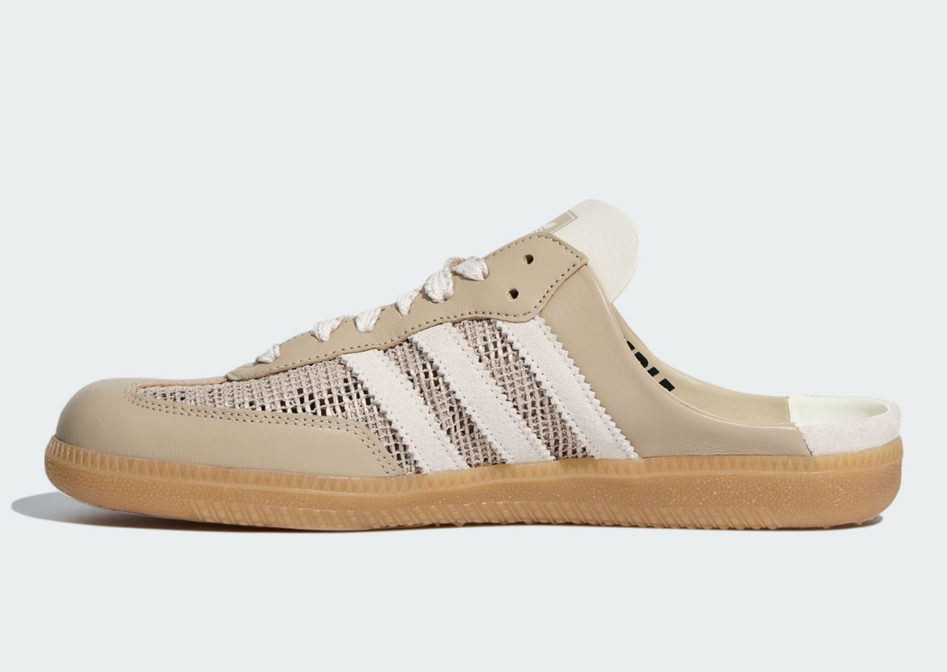 adidas Samba Mule Beige - Medial