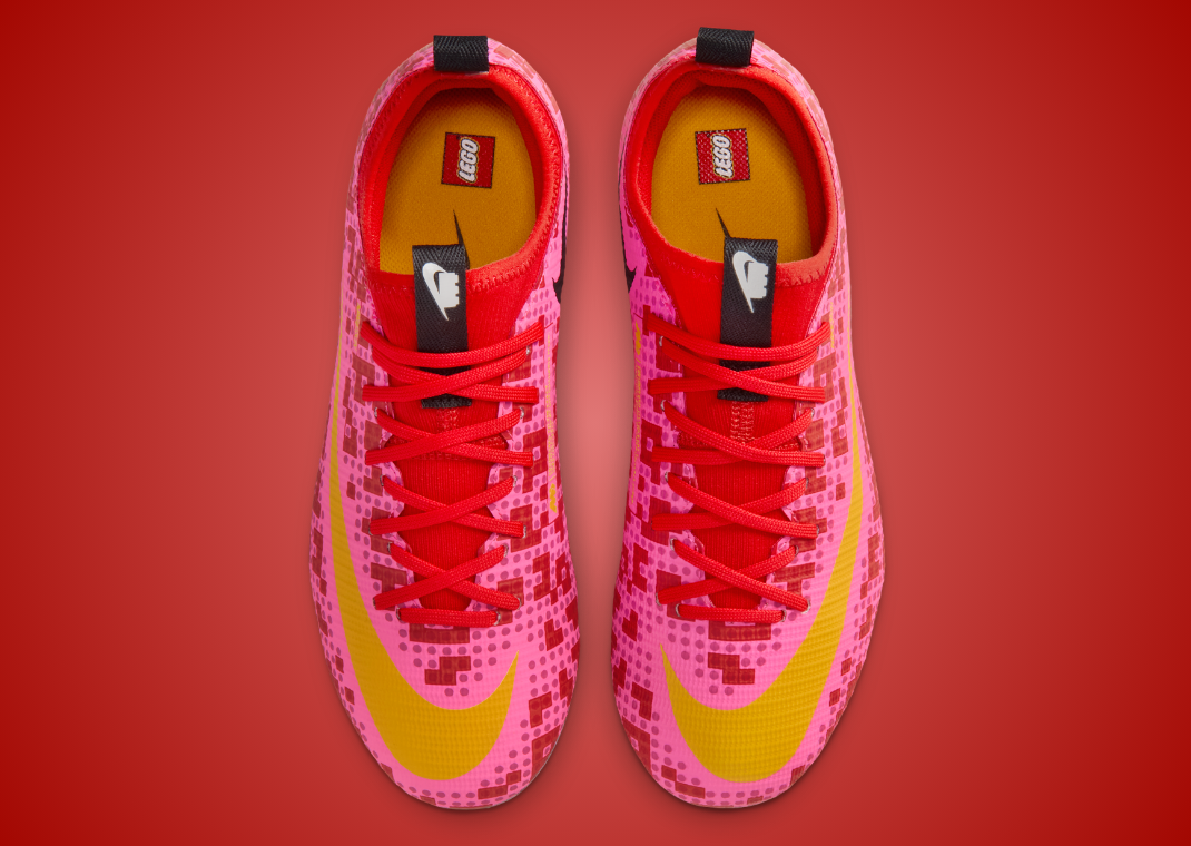 LEGO x Nike Mercurial Vapor Academy Rush Red (GS) - Top