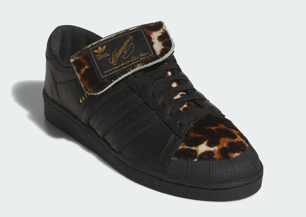 Willy Chavarria x adidas Jabbar Low Cheetah Print - Angle