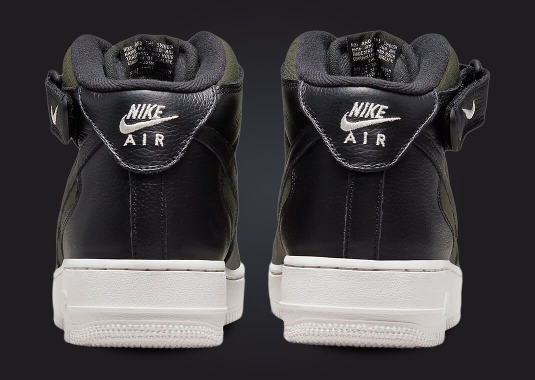 Nike's Air Force 1 Mid LX Gets a Sequoia and Black Makeover