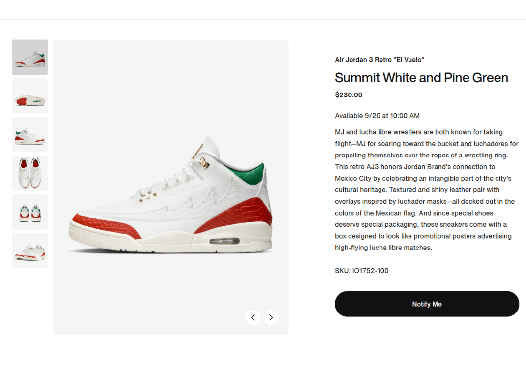 Air Jordan 3 Retro El Veulo