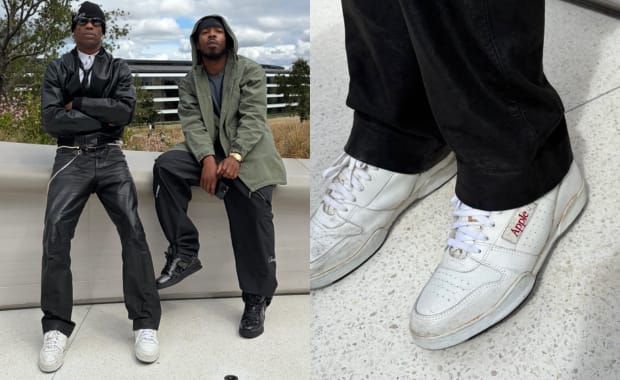 Travis Scott Wore $50,000 Vintage Apple Sneakers to iPhone 17 Event