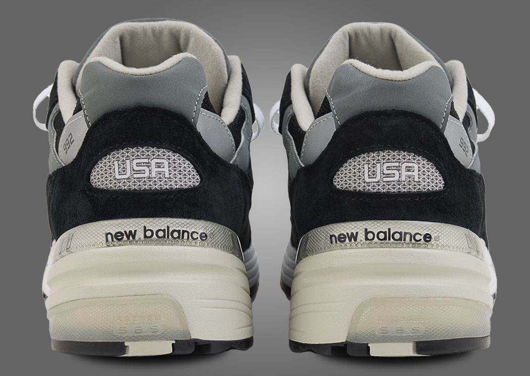 The New Balance 992 Made in USA Black is Available Now