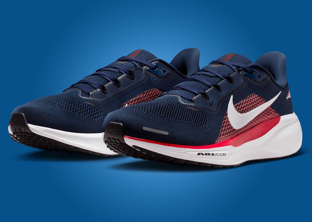 NFL x Nike Pegasus 41 New England Patriots Angle