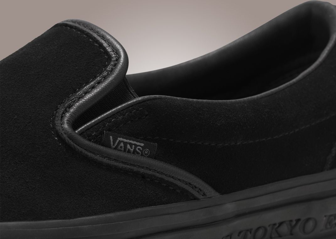 NEIGHBORHOOD x Vans OTW Classic Slip-On 98 Black Collar
