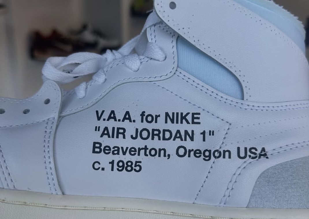 Virgil Abloh Archives x Air Jordan 1 Retro High OG SP Alaska