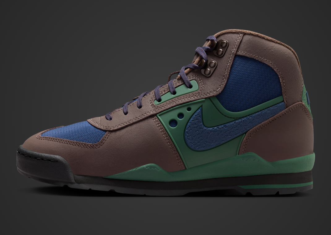 Nike Baltoro Baroque Brown Midnight Green - Lateral