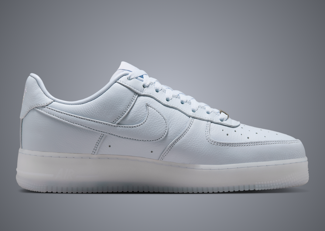 Drake x Nike Air Force 1 Low Certified Lover Boy Palest Purple Medial