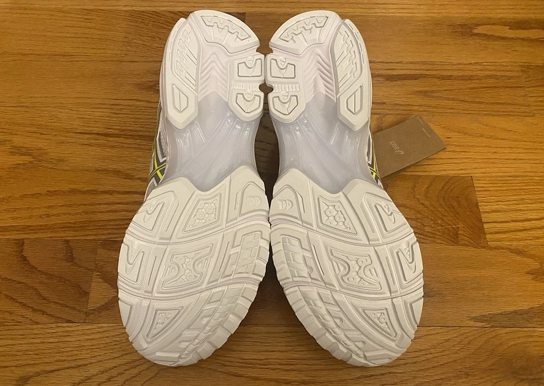 Kith x Asics Gel-Nimbus 10.1 White Pure Silver Outsole
