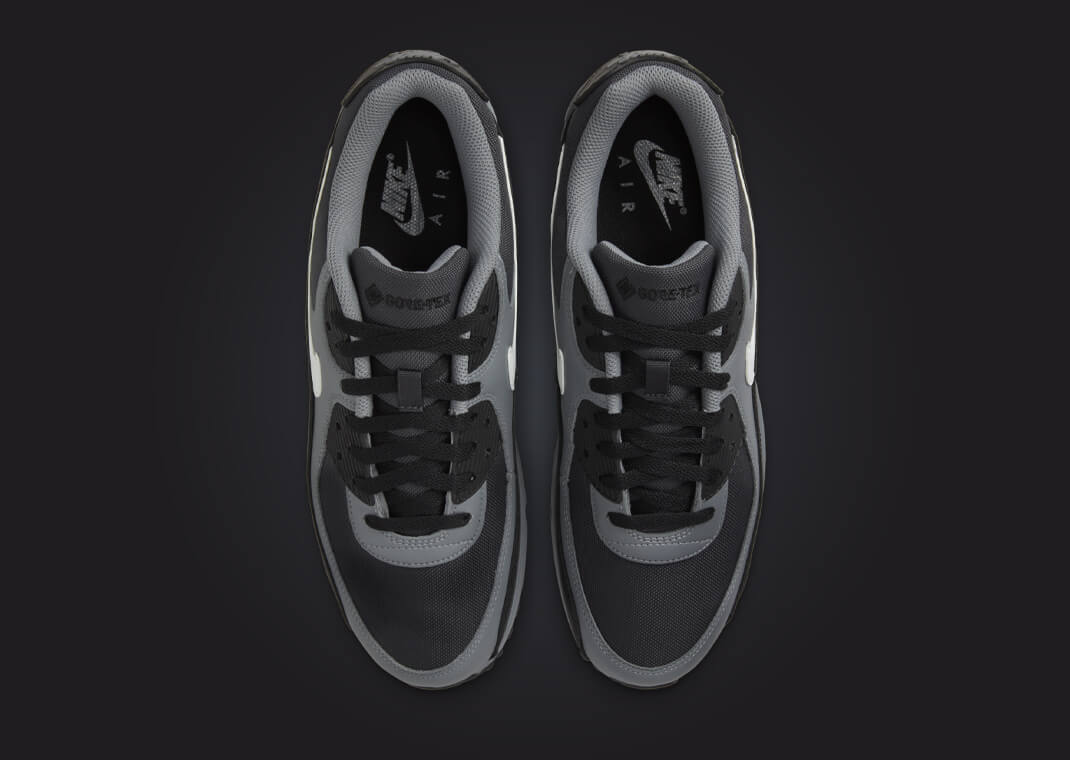 ☆大人気☆Nike Air Max 90 Dark Smoke Grey/Black The Nike Air Max 90 Gore-Tex Dark Smoke Grey Black Releases