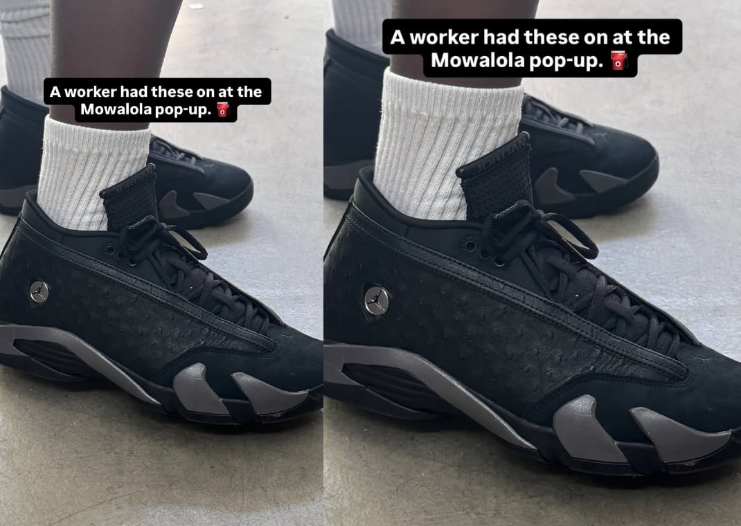 Air Jordan 14 Retro Low Black
