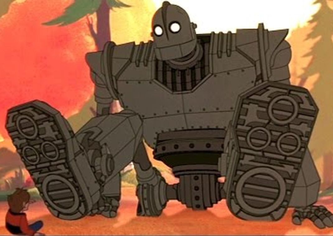Iron Giant big feet