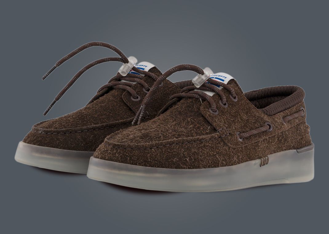 Concepts x Sperry A/O 3-Eye Cup Brown Angle