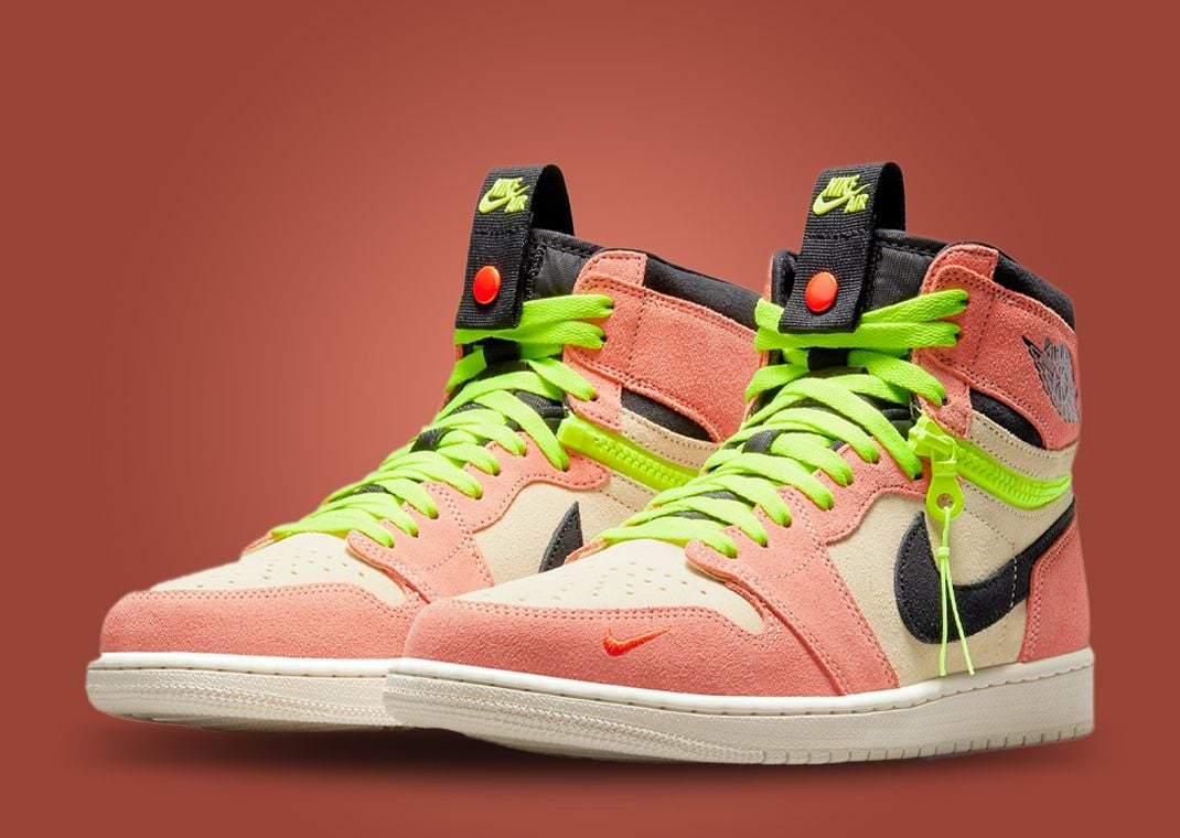 Air Jordan 1 High Switch "Peach Volt"