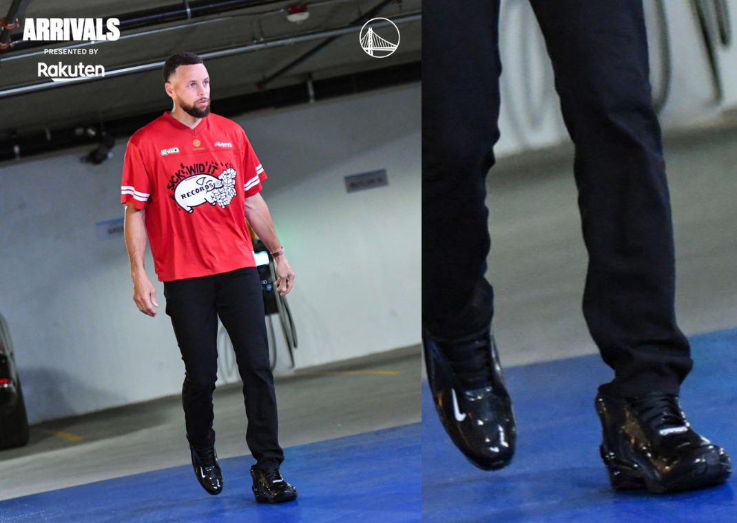 Steph Curry Wears Nike Zoom Hyperflight Black