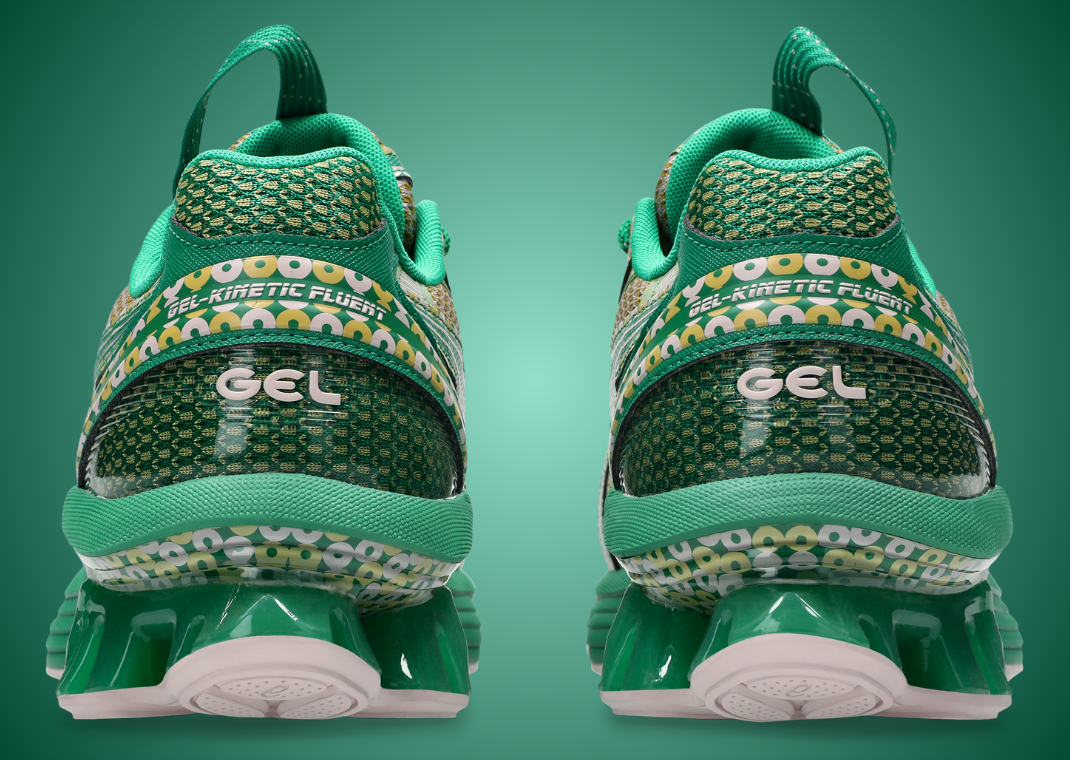 Kiko Kostadinov x Asics US7-S Gel-Kinetic Fluent Green - Back