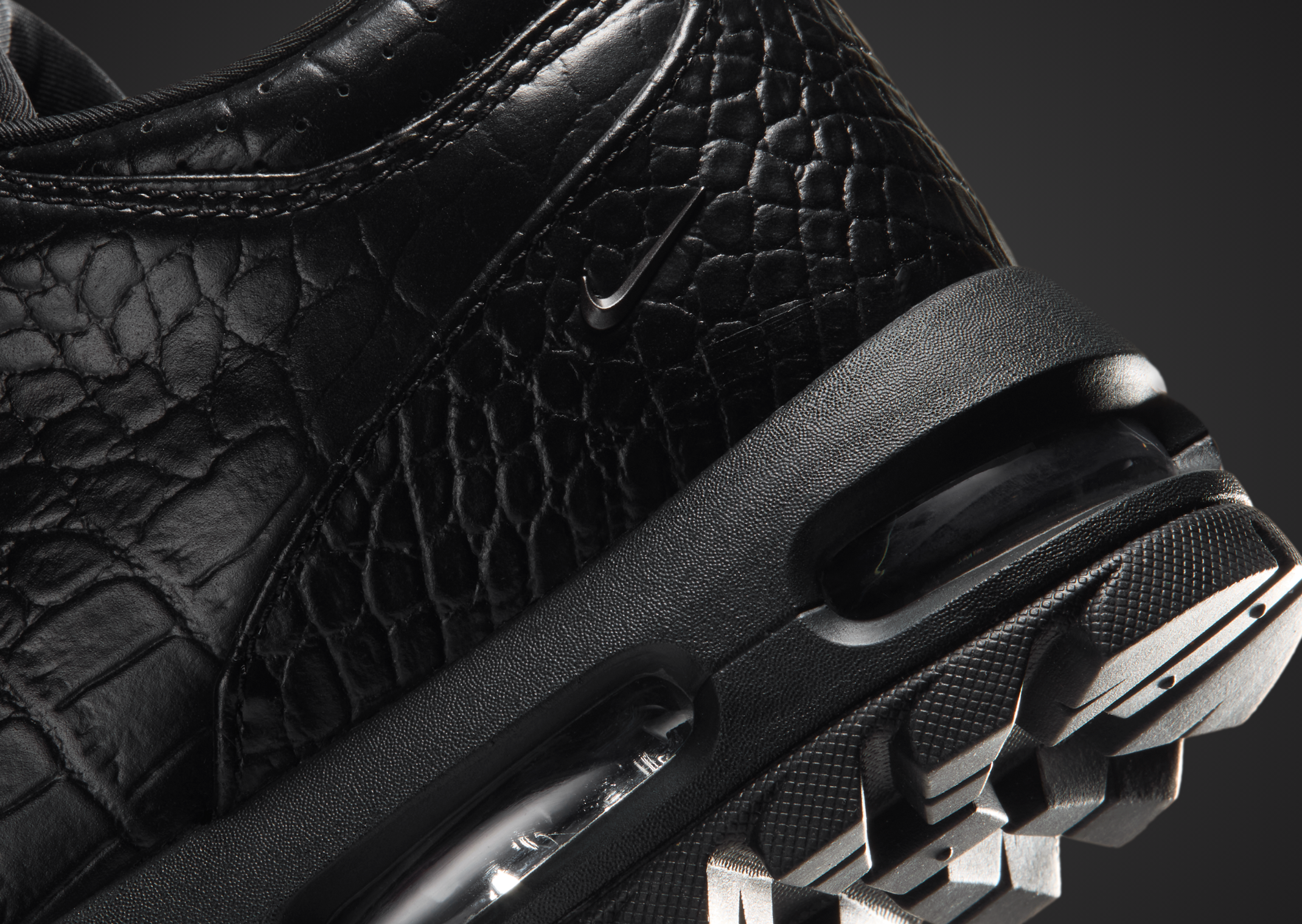 Nike Air Max Goadome Low Croc Black Detail