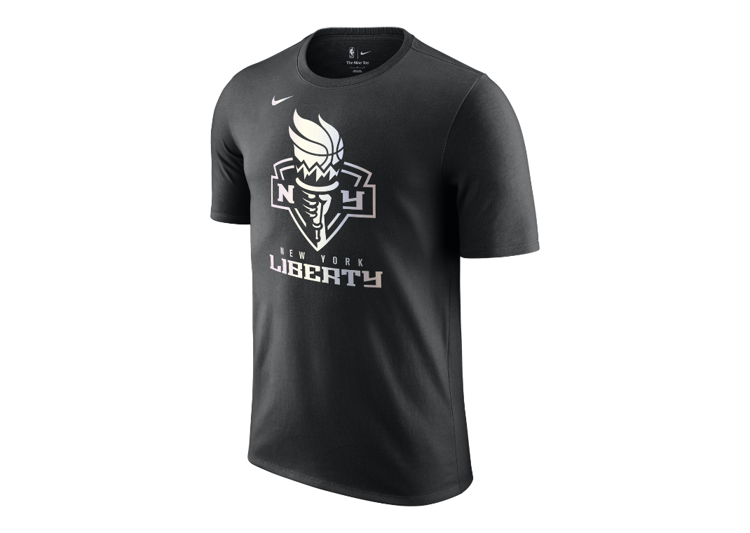 New York Liberty Nike WNBA Iridescent Logo T-Shirt