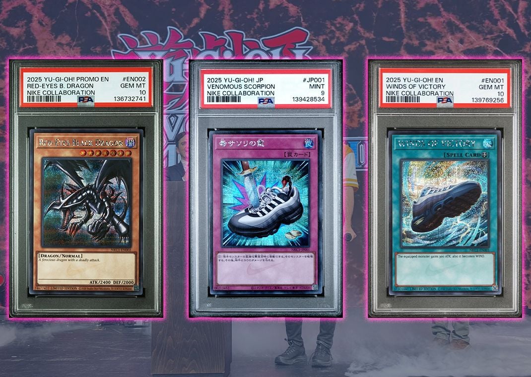 Yu-Gi-Oh! x Nike Trading Cards