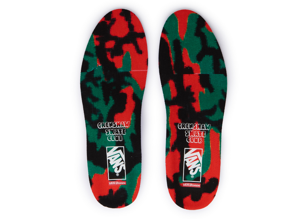 Crenshaw Skate Club x Vans Half Cab RGB - Insoles