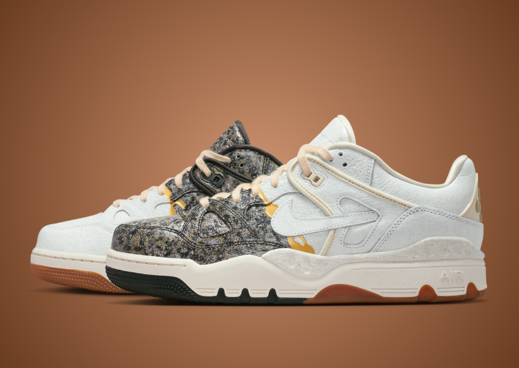 NIGO x Nike Air Force 1 Kintsugi Phantom - Pair