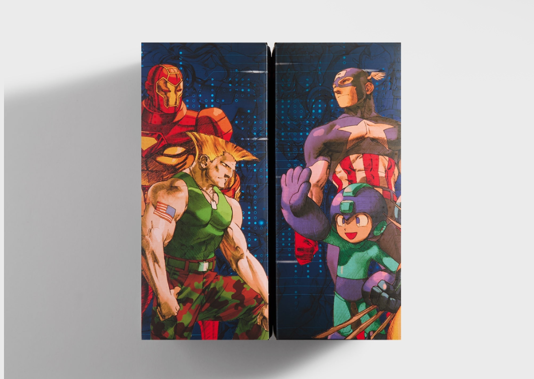 Kith x Marvel vs. Capcom x Asics Asics Gel-Kayano 14 Wolverine Packaging