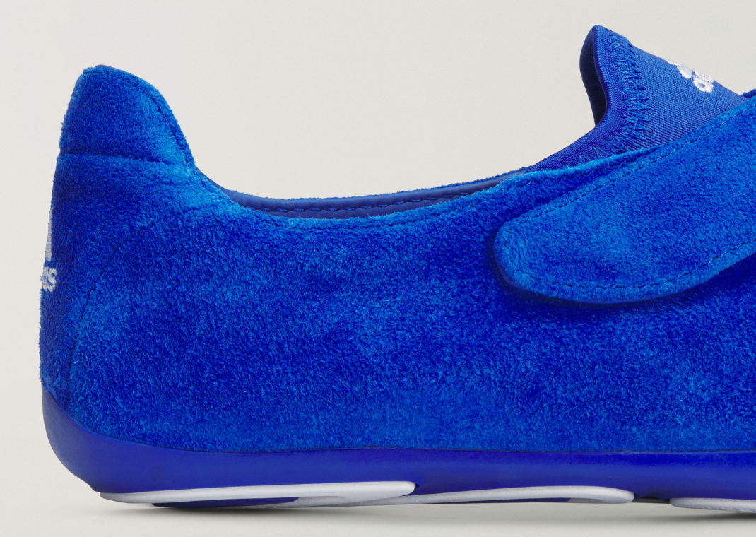 Pharrell Williams x adidas Flat Earther Blue - Heel Detail