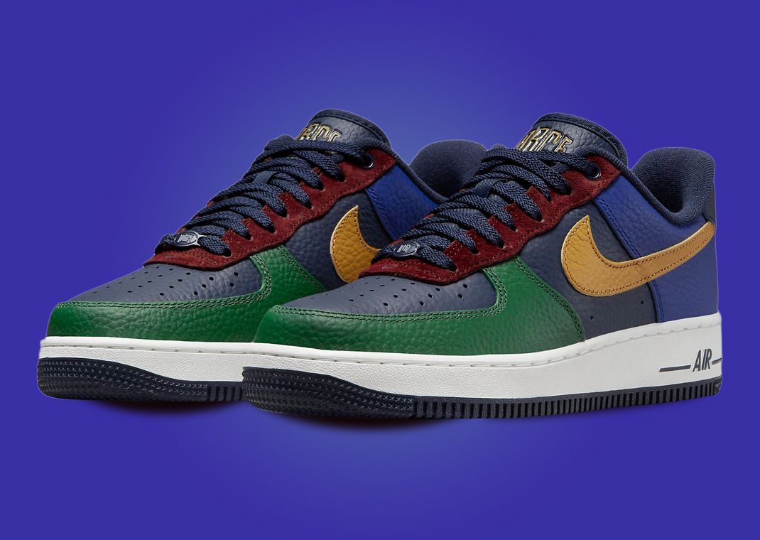 Nike Air Force 1 Low LX Green Gold Obsidian (W)