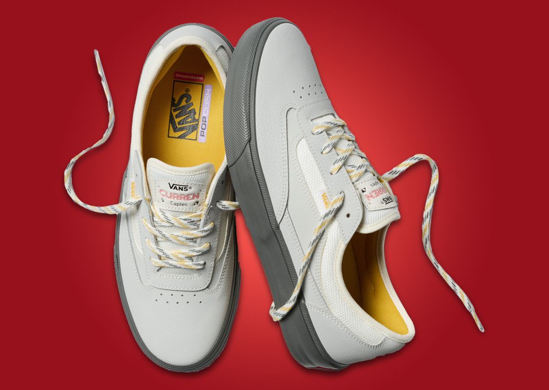 Vans Curren Grey Yellow Angle