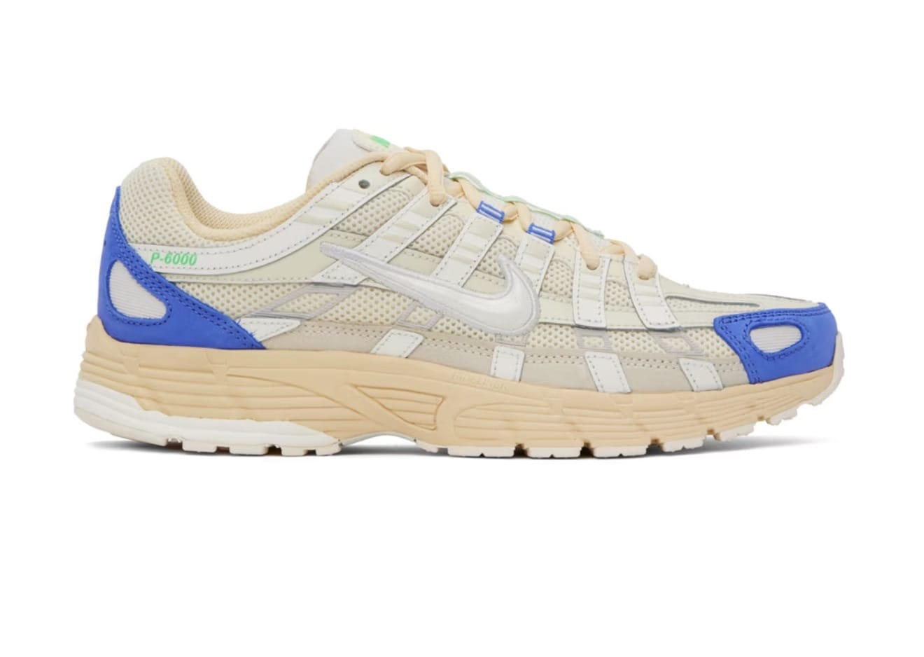 Nike Yellow & White P-6000 Sneakers