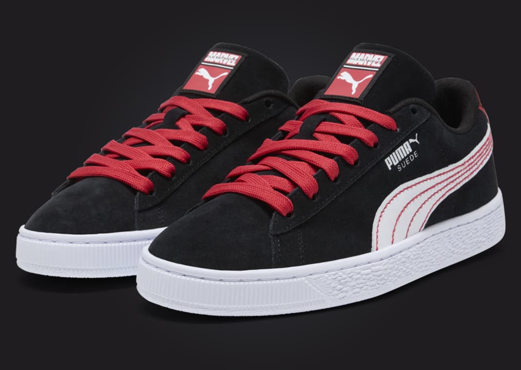 The Marvel x Puma Suede Spider-Man Releases June 2024