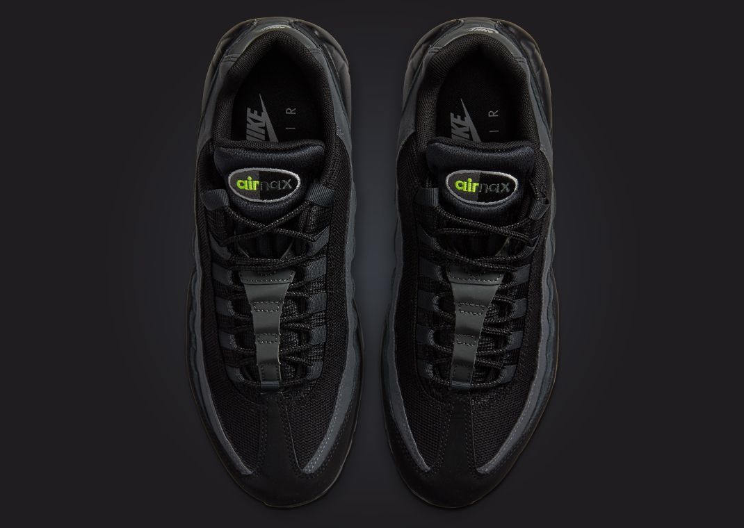 Nike Air Max 95 Retro Logo Black Volt Top