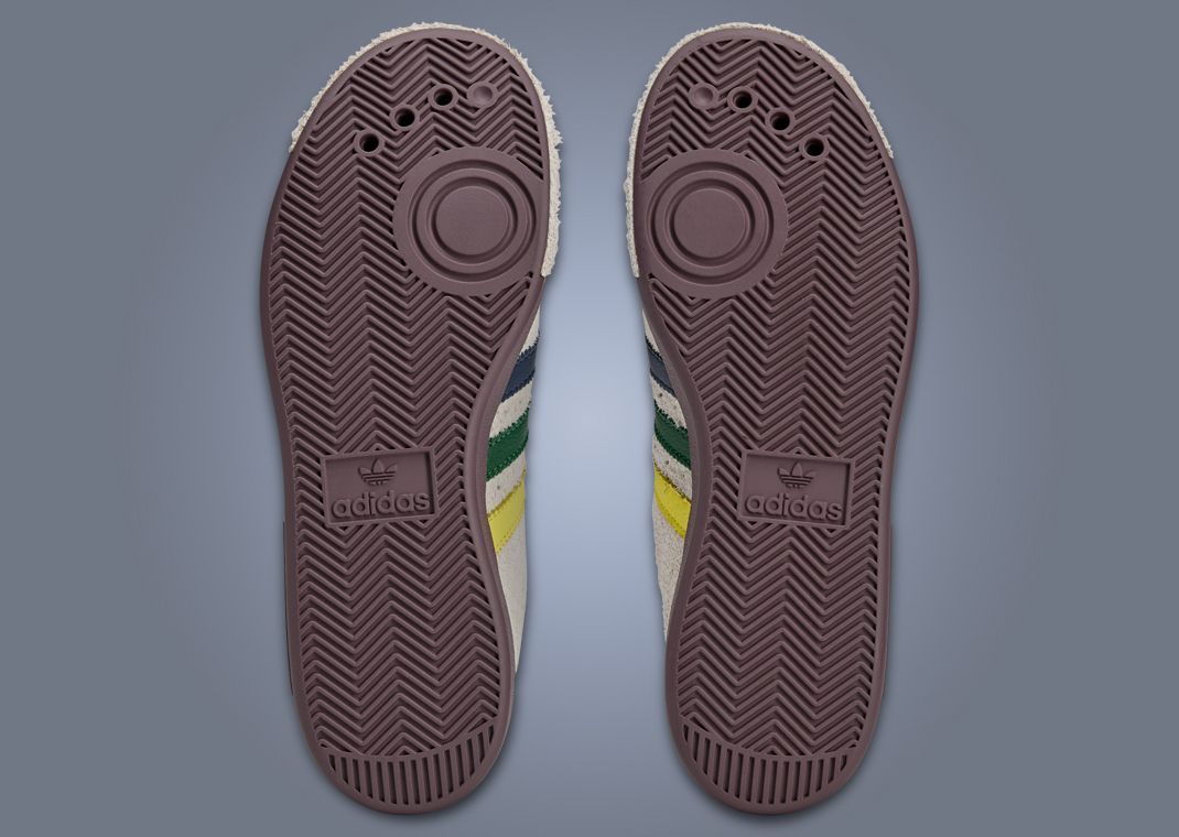 Brain Dead x adidas Forest Hills Cream White Outsole