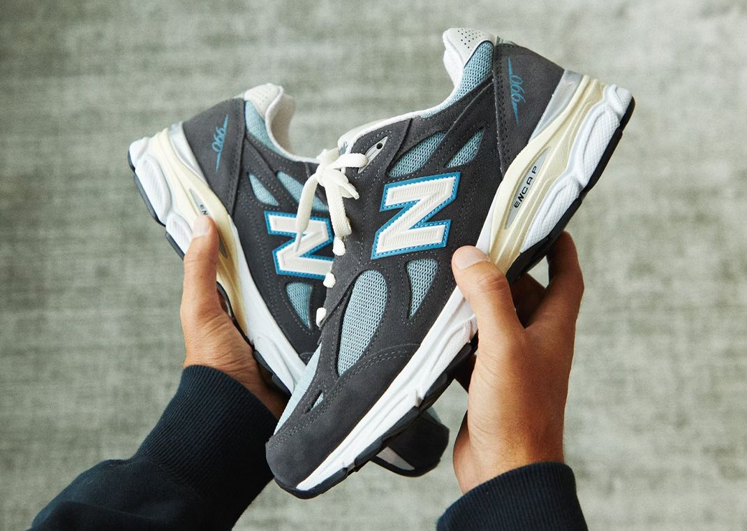 KITH new balance 990 v3 Steel blue 418Gv-m82119350997 | curijo.com.au