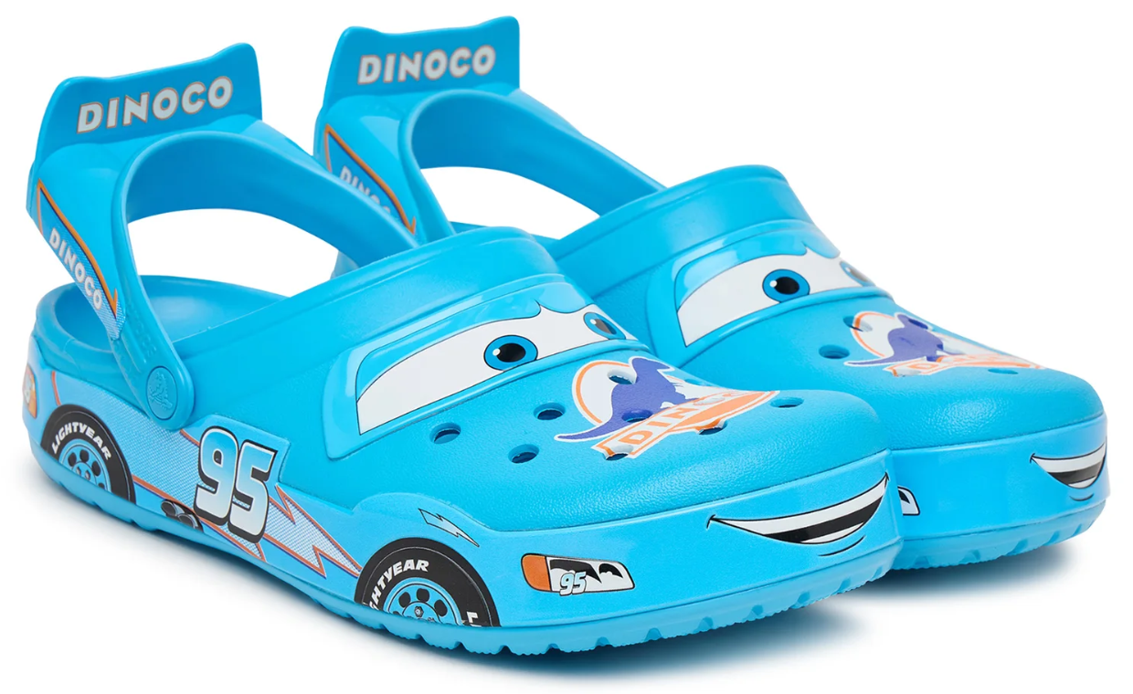 Crocs Imagines Lightning McQueen's Alternate Path on Cars Dinoco Clog