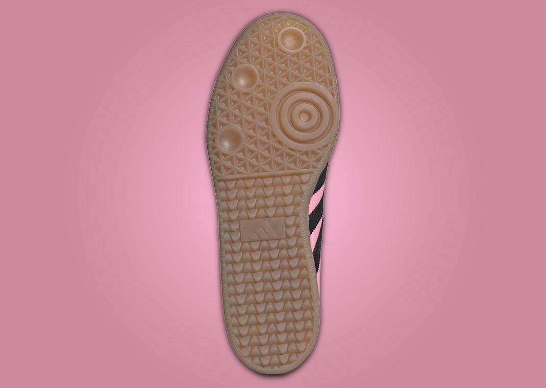Messi x adidas Samba Indoor Cleats Pink Outsole