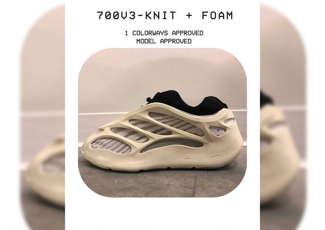 Samples Of The adidas Yeezy 700 V4 Have Appeared