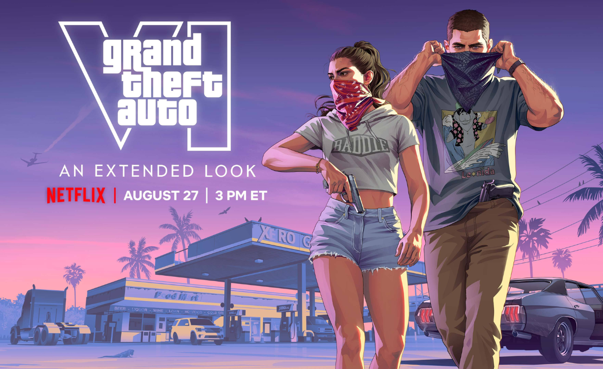 The Third Grand Theft Auto VI Trailer Premieres August 27 on Netflix