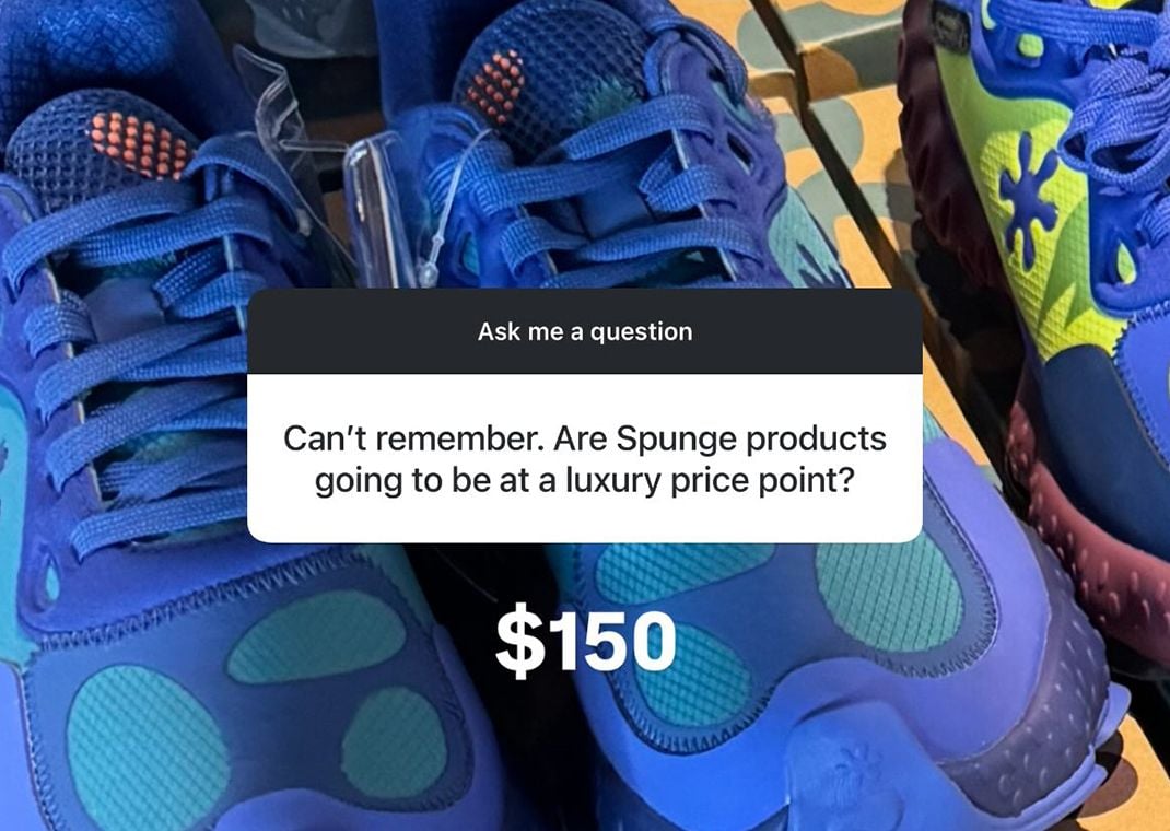 Salehe Bembury Be A Spunge Footwear Teaser