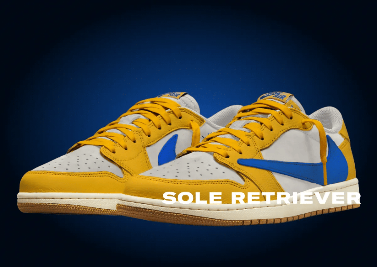 Travis Scott x Air Jordan 1 Retro Low OG Canary (W)