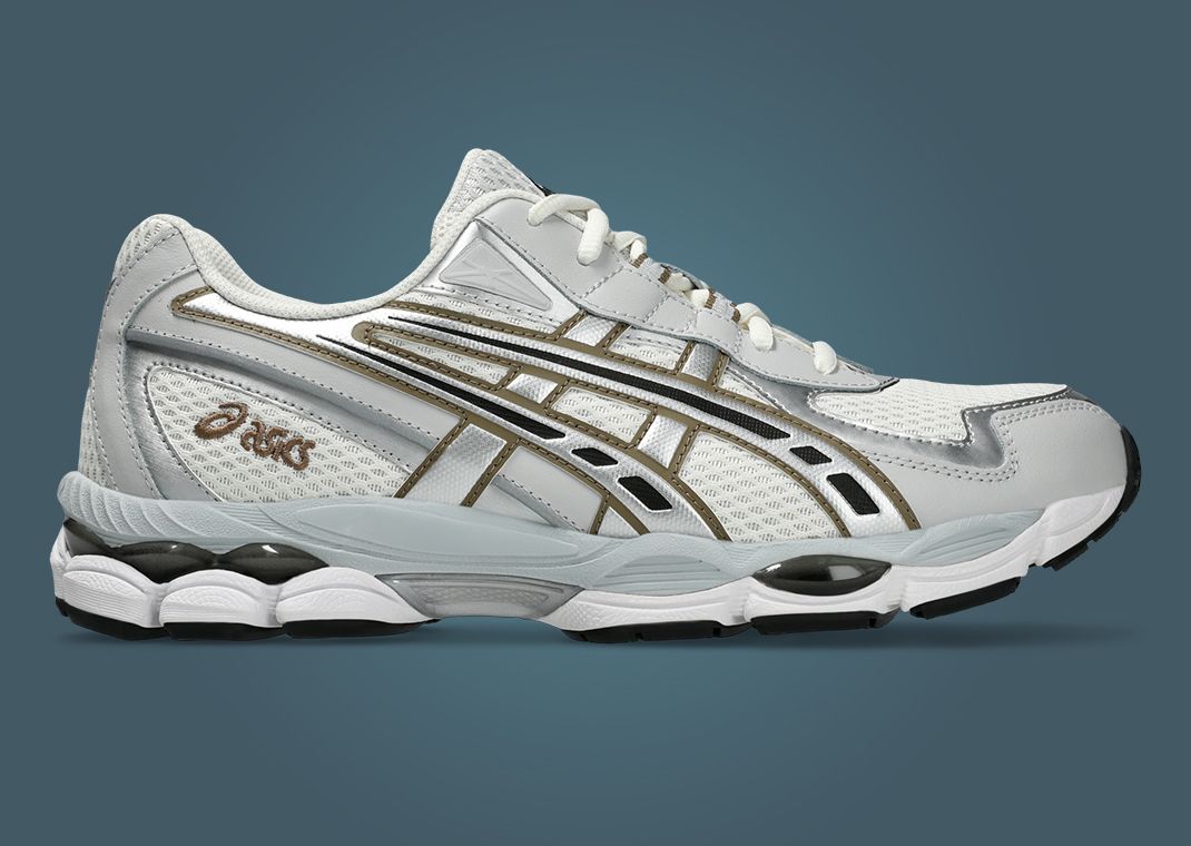 Asics Gel-NYC 2055 Cream Pure Silver Lateral